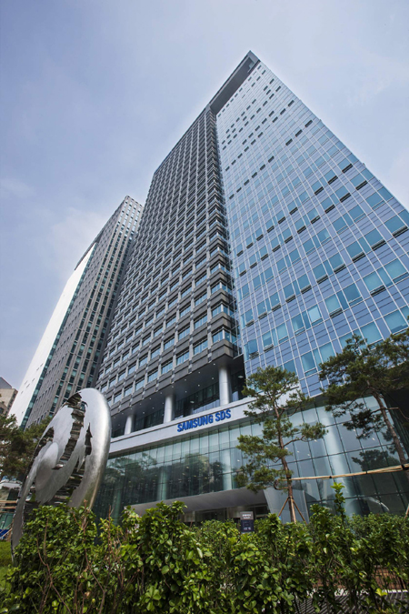 The picture of Samsung SDS building