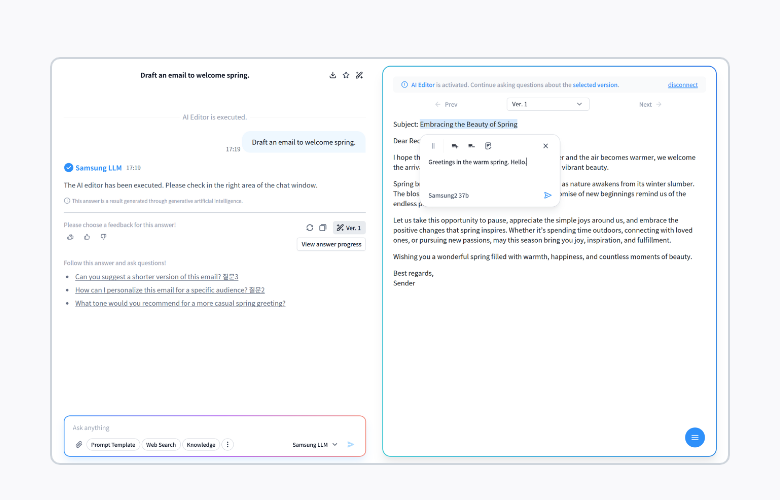 Basic queries and templates available, automatic web page summarization