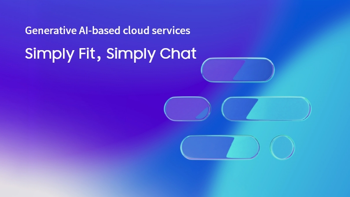 Generative AI-based cloud services. Simply Fit, simply chat
