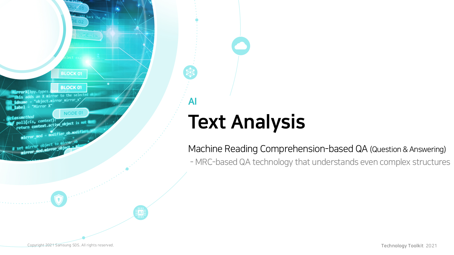 Machine Reading Comprehension-based QA