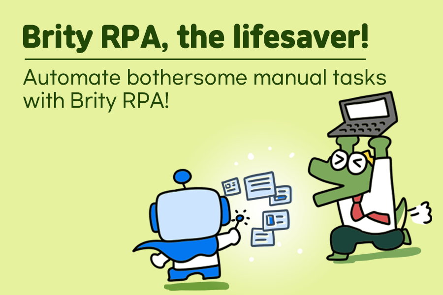 Leave Simple Manual Tasks to the Task Fairy, Brity RPA! thumbanil image