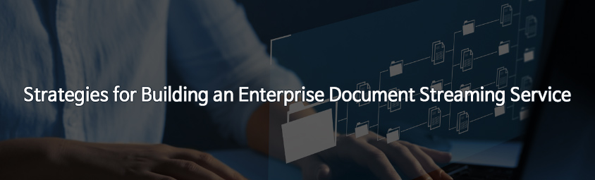 Document Streaming article top banner - Strategies for Building an Enterprise Document Streaming Service