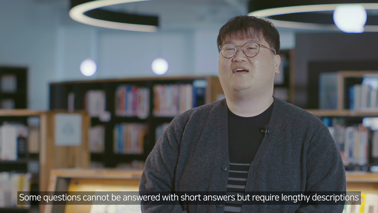 Machine Reading Comprehension-based QA Question & Answer video screenshot image