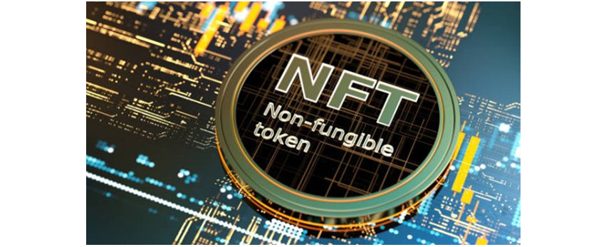 NFT concept illustration — Visual representation of Non-Fungible Token (NFT) concepts in the article, illustrating digital ownership distinct from copyright (using Andy Warhol print metaphor: 100 editions with edition numbers vs. the original copyright). (Recommend confirming the exact diagram content during implementation.)