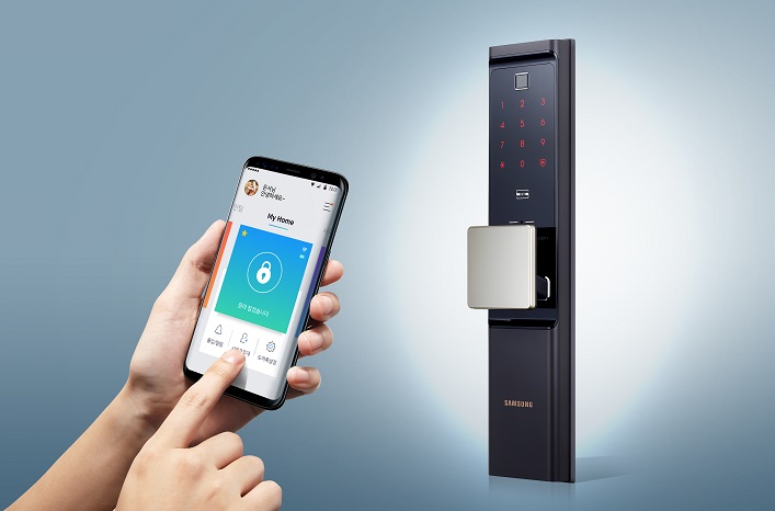 Samsung digital hot sale door lock