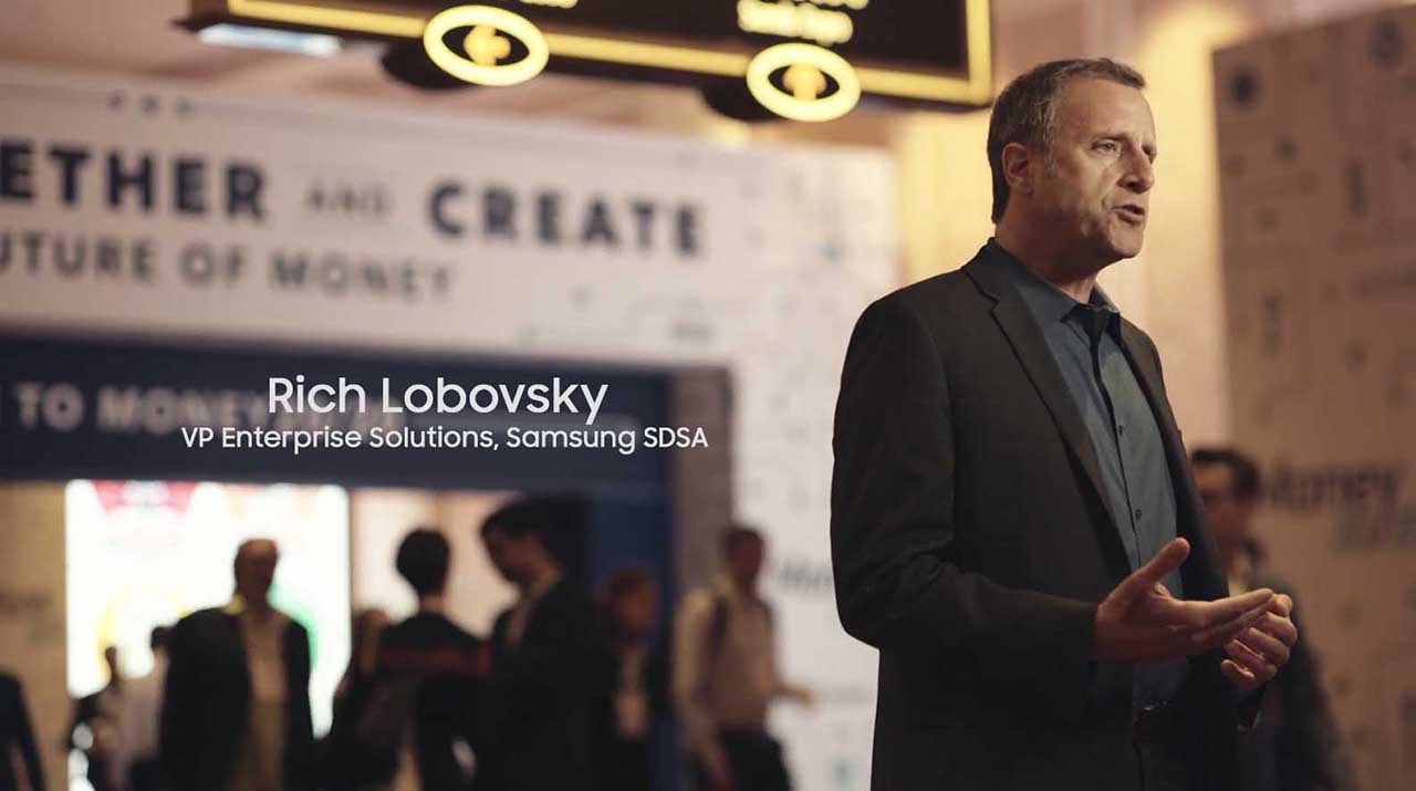 Watch how Samsung SDS biometric technology is used in the enterprise