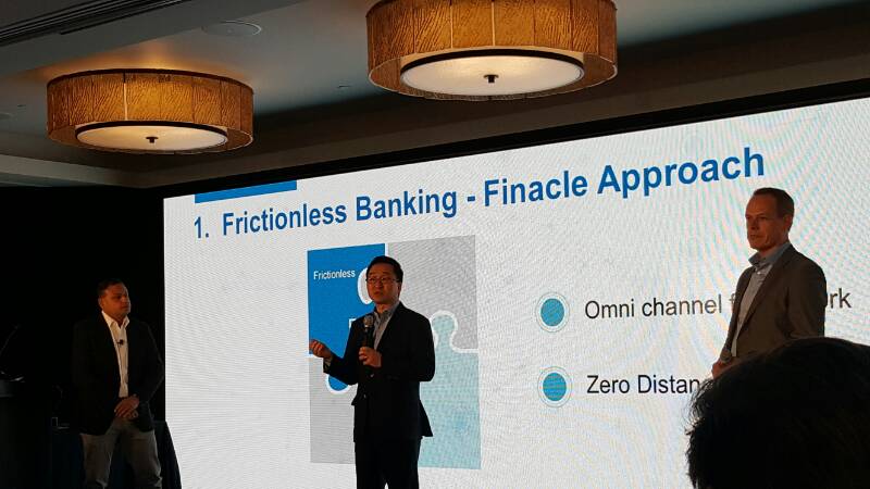 Presenting strong points of Samsung Nexsign in the banking business.