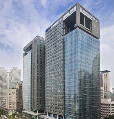 The picture of Samsung SDS building