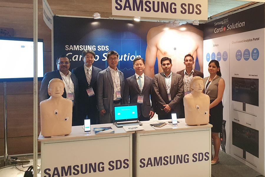 Samsung SDS India has introduced 'S-Patch Cardio' to Indian health care market