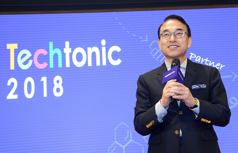 The First Samsung SDS Techtonic 2018, Marking the New Beginning of Samsung SDS, Promoting its Status as a Technology Leader