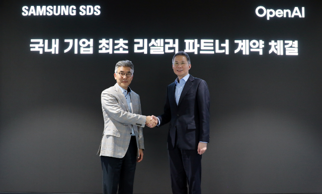 삼성SDS-OpenAI, 국내 기업 최초 ‘리셀러 파트너 계약 체결’