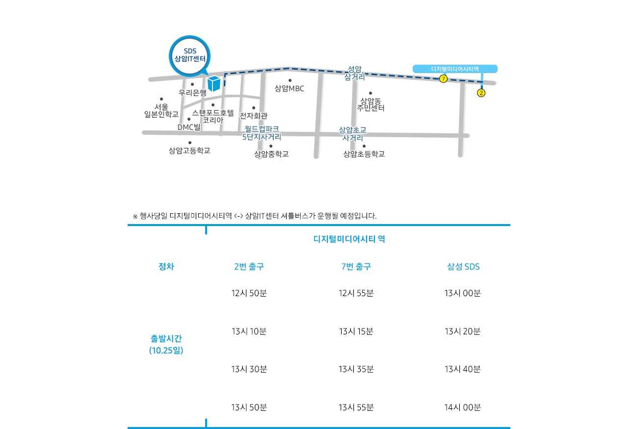 삼성SDS 상암센터