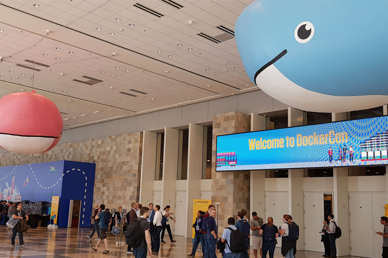 'DockerCon SF 18' 컨테이너 기반의 개발 들여다보기 썸네일 이미지