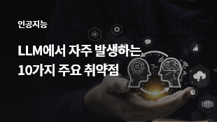 LLM에서 자주 발생하는 10가지 주요 취약점 썸네일 이미지