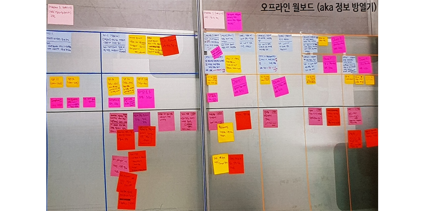 오프라인 wall-board