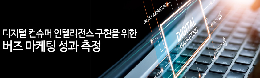 디지털 컨슈머 인텔리전스 구현을 위한 버즈 마케팅 성과 측정
