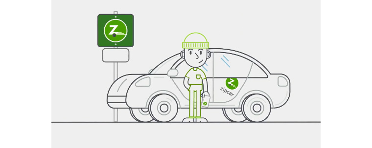 zipcar 홈페이지 캡쳐 이미지
