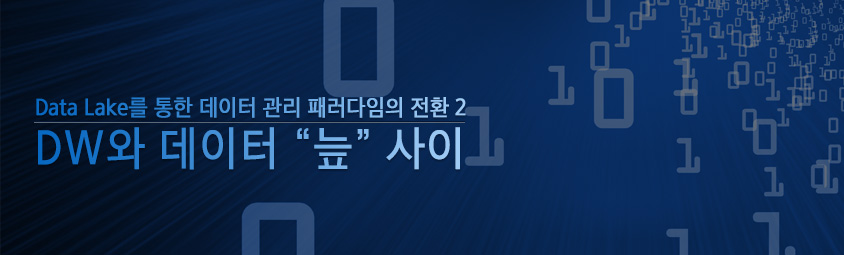 Data Lake를 통한 데이터 관리 패러다임의 전환 2 - DW와 데이터 늪 사이