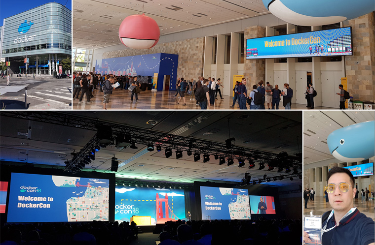 DockerCon SF 18 콘퍼런스 현장