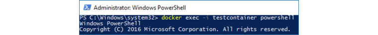  Docker EE 2.0의 시연화면 2