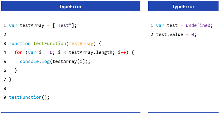 TypeError 예시 (Rollbar)