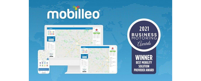 Mobilleo 홈페이지 화면