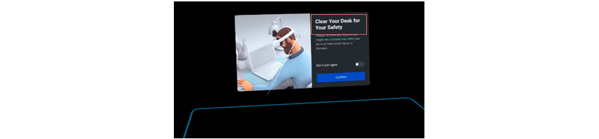 Clear Your Desk for Your Safety