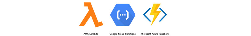 주요 서버리스 컴퓨팅 서비스:AWS Lambda, Google Cloud Functions,Microdoft Azure Function
