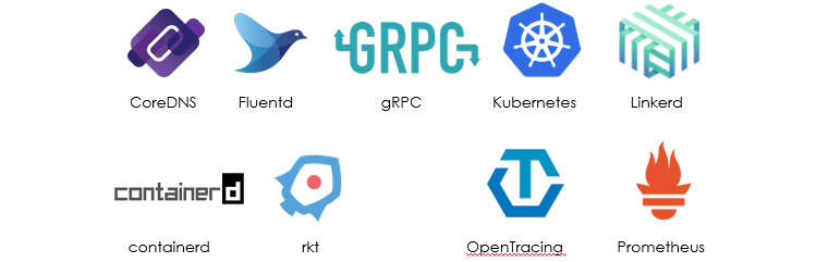 CNCF에서 지원하는 프로젝트 예시: https://www.cncf.io/- Kubernetes가 대표적인 프로젝트