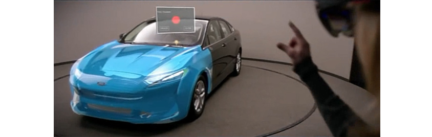MR 예: Hololens를 활용한 Ford 자동차 디자인