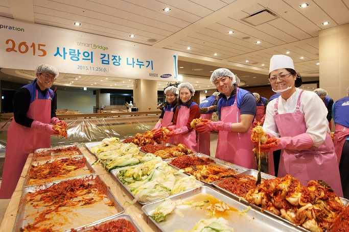 삼성SDS 사랑의 김장 나누기 사진 3