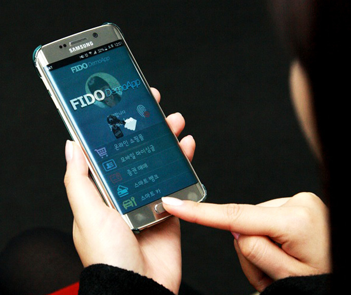 FIDO 사용 모습