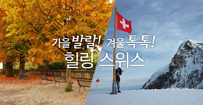 가을발랄! 겨울톡톡! 힐링 스위스