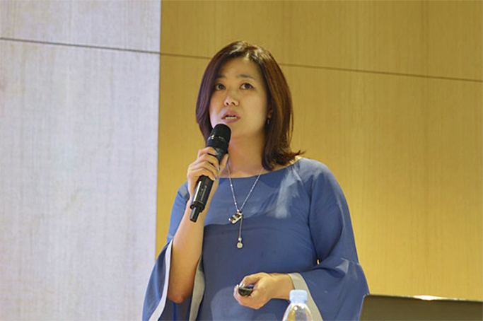 ‘개인화된 제품구매 경험’을 설명하는 삼성SDS 최영현 프로