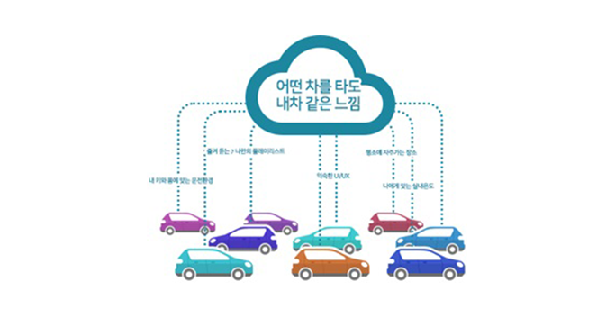 어떤차를 타도 내차 같은 느낌