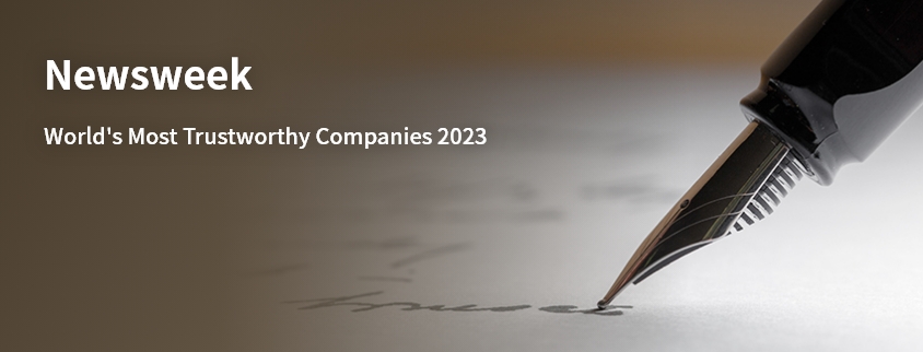 Newsweek World's Most Trustworthy Companies 2023