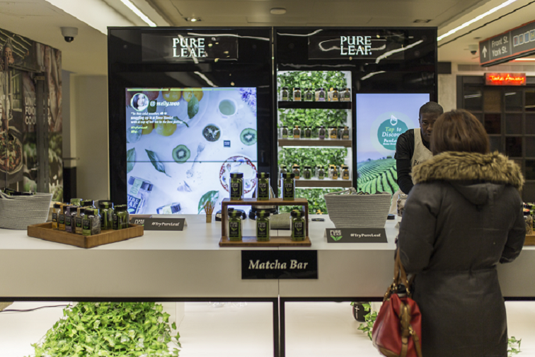 Agile Retail and Connected Spaces Help Pure Leaf Capture the Season