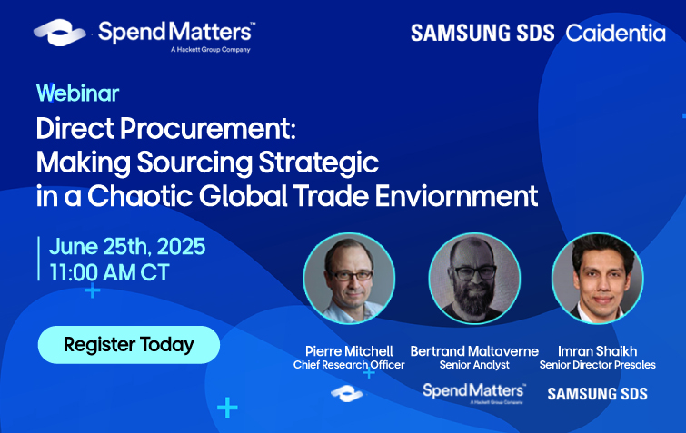 Direct Procurement: Making Sourcing Strategic in a Chaotic Global Trade Environment