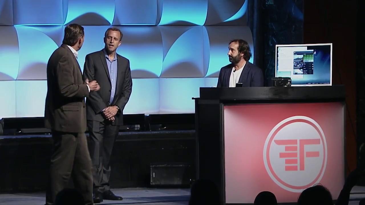 Finovate Fall 2017 : Samsung demos biometric authentication video screenshot image